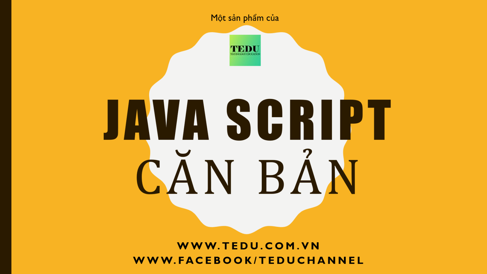 Khóa học JavaScript căn bản