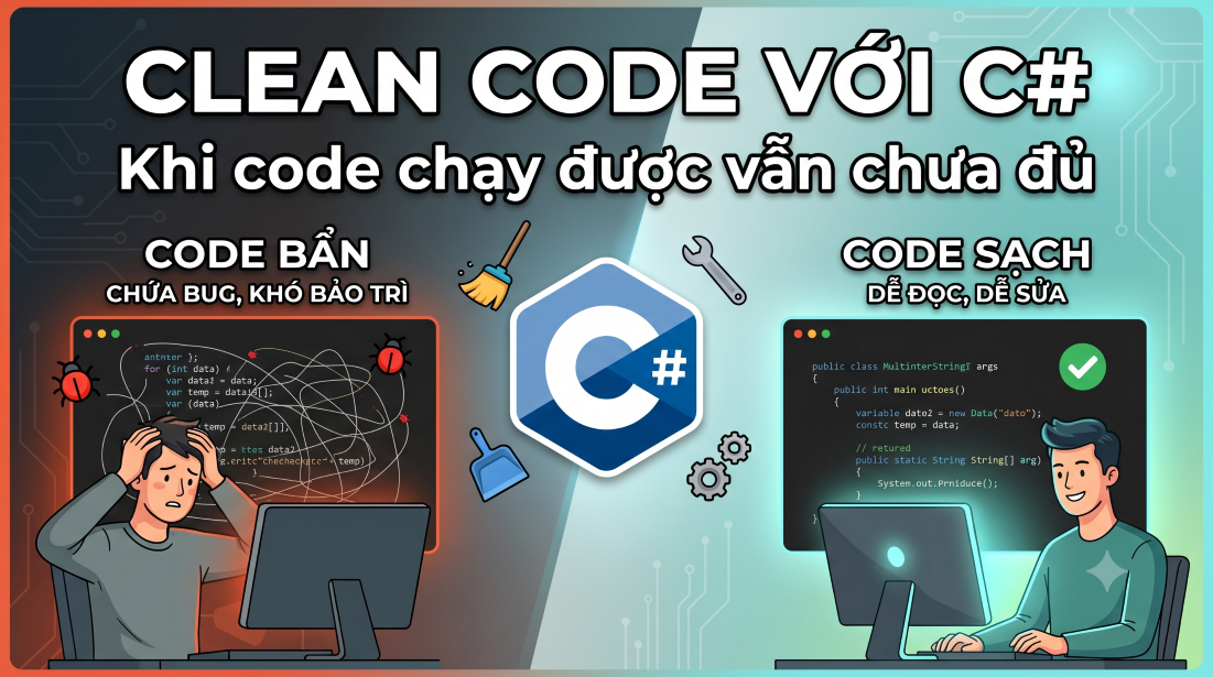 Clean Code với C# — Viết code sạch và kỹ thuật Refactoring